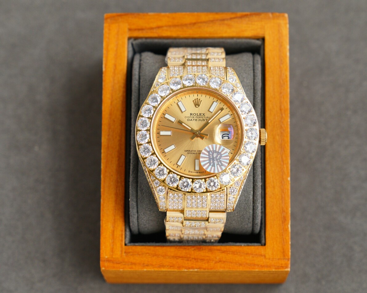 Rolex Datejust Diamond Gold