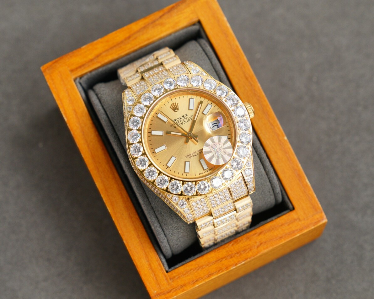 Rolex Datejust Diamond Gold