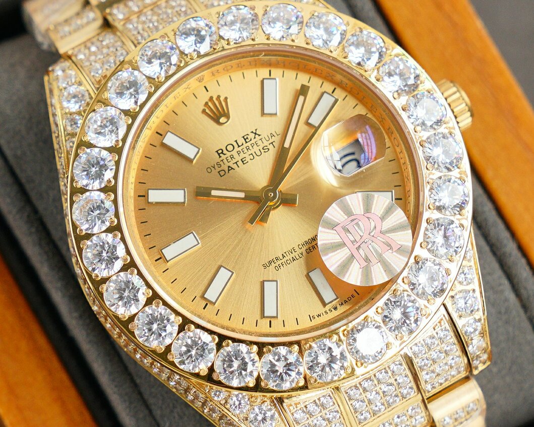 Rolex Datejust Diamond Gold