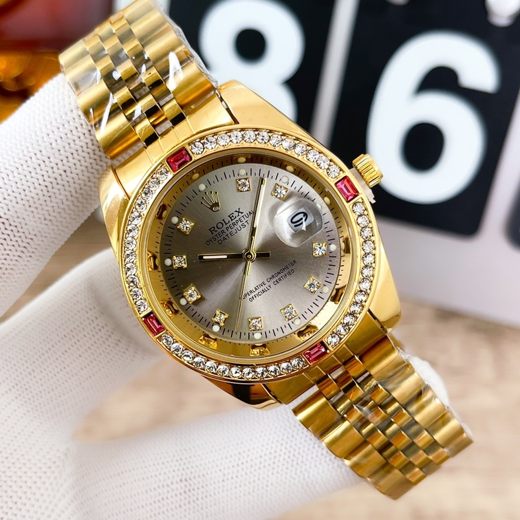 Rolex Datejust Diamond Gold