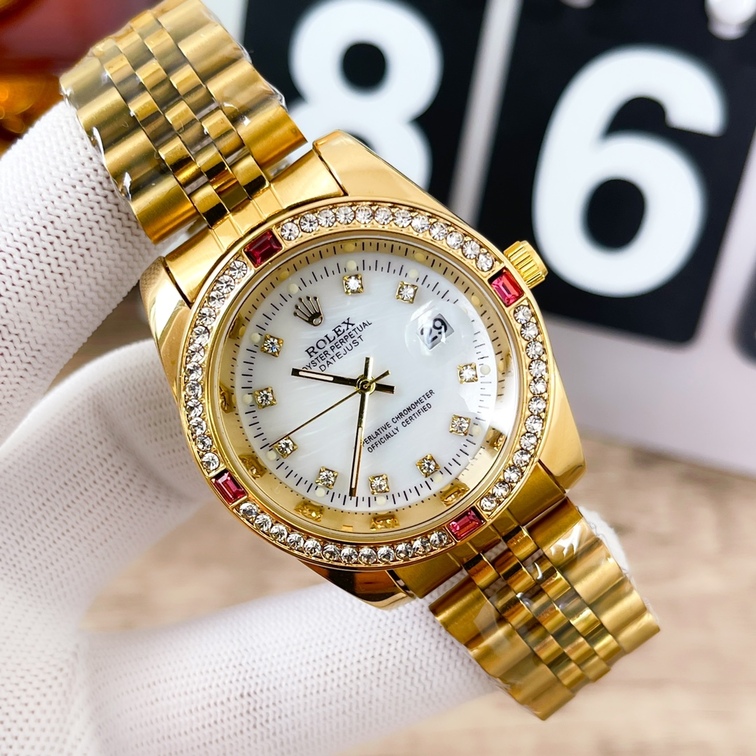Rolex Datejust Diamond Gold