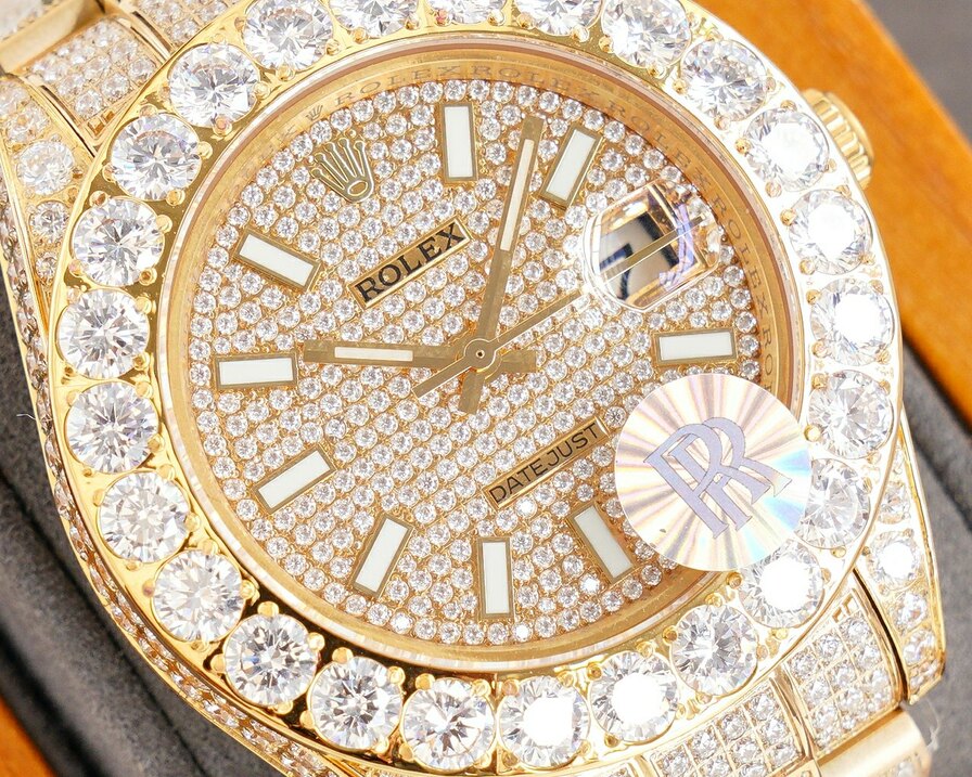 Rolex Datejust Full Kim Gold Khong So