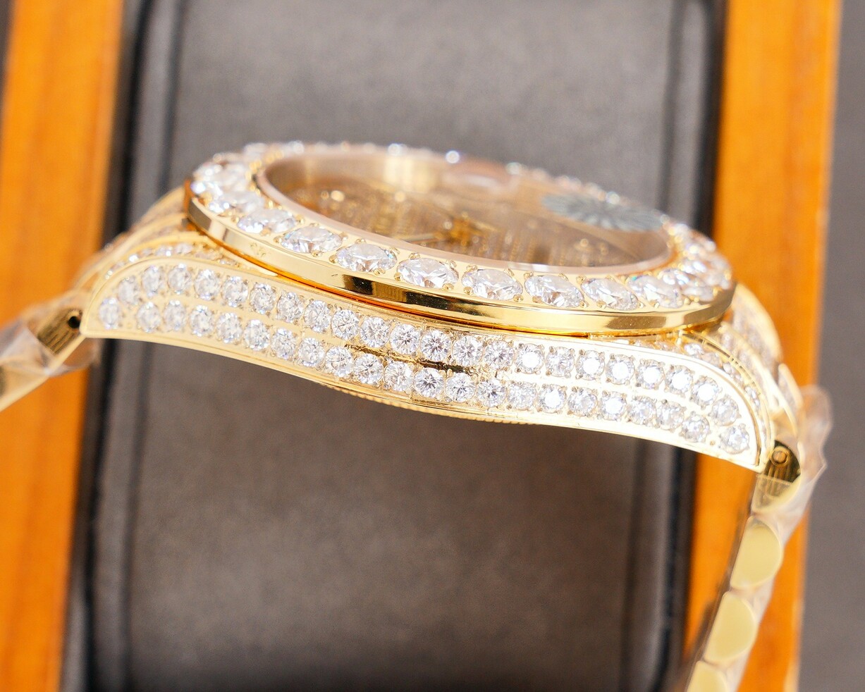 Rolex Datejust Full Kim Gold
