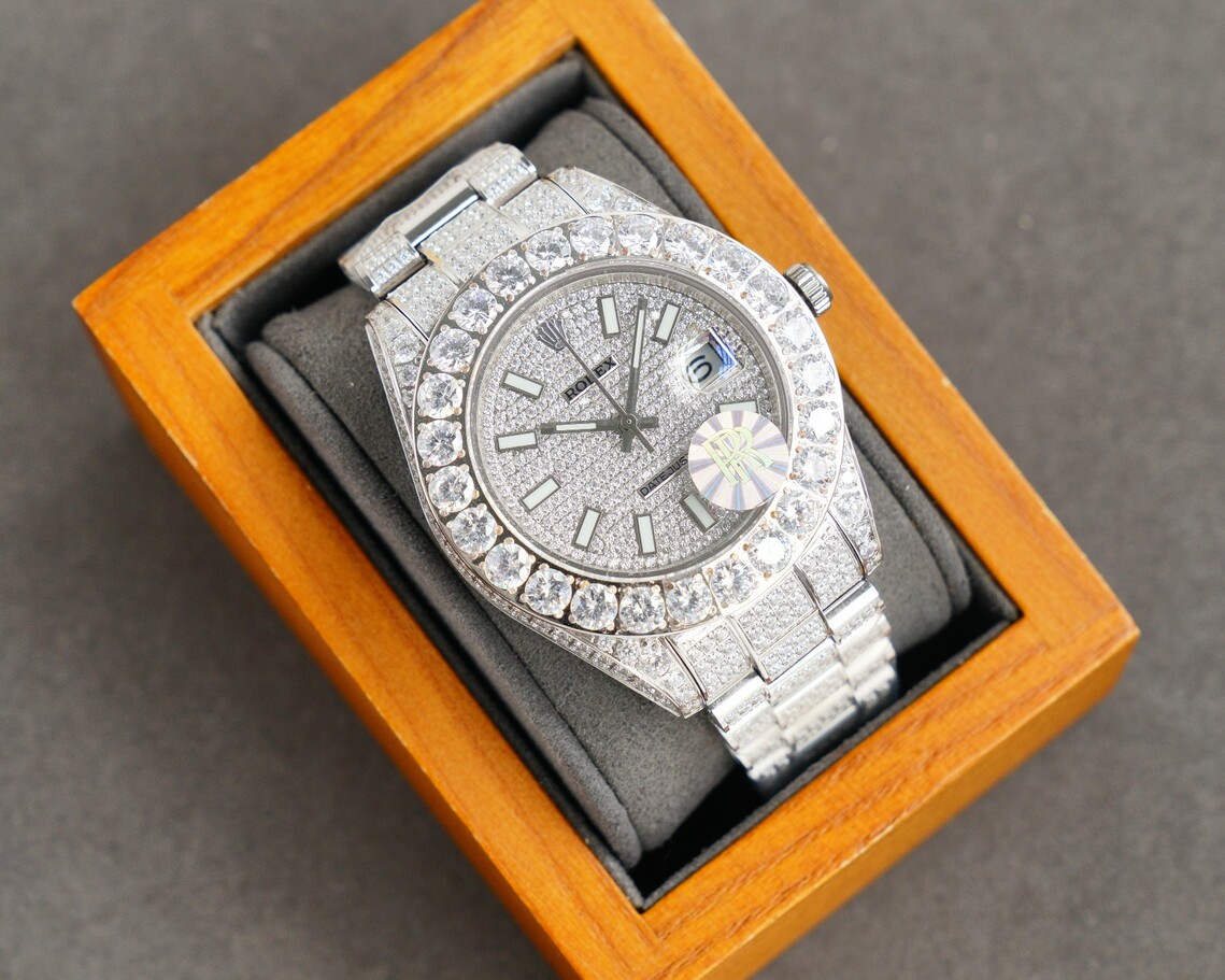 Rolex Datejust Full Kim White Khong So