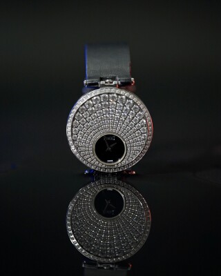 Piaget Black Satin 35mm Full Kim Mat
