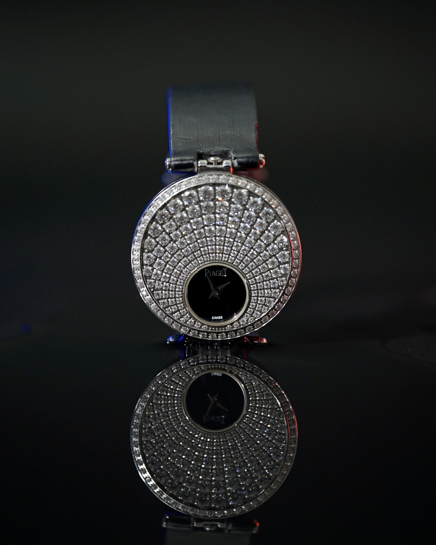 Piaget Black Satin 35mm Full Kim Mat