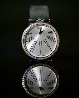 Piaget Black Satin 35mm Full Nieng Kim