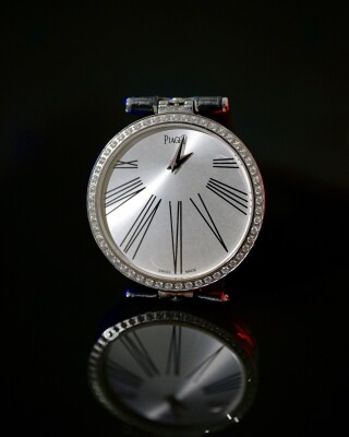 Piaget Black Satin 35mm Full Nieng Kim