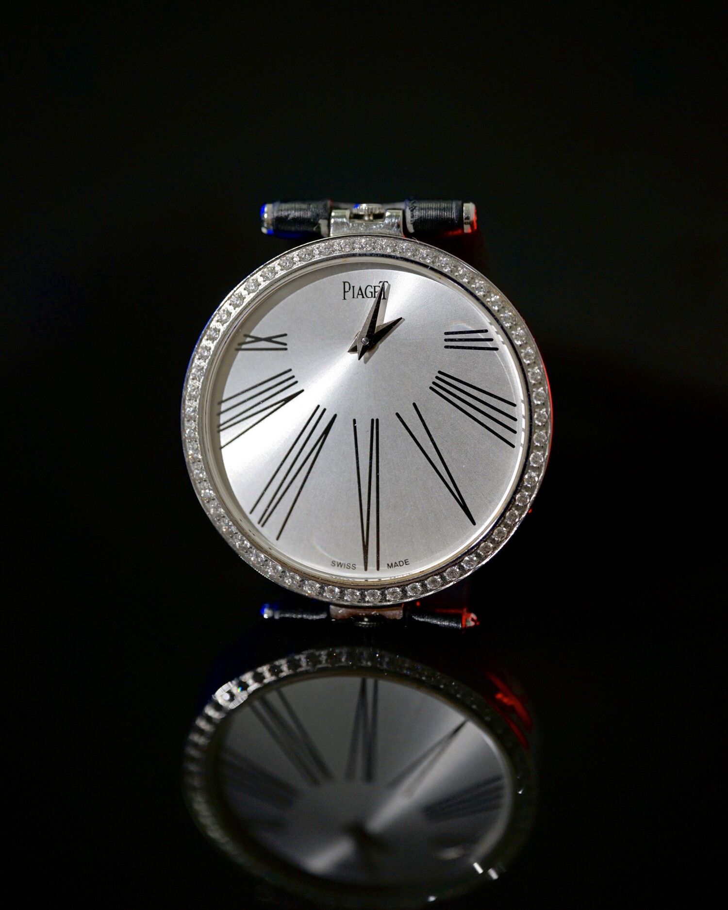 Piaget Black Satin 35mm Full Nieng Kim