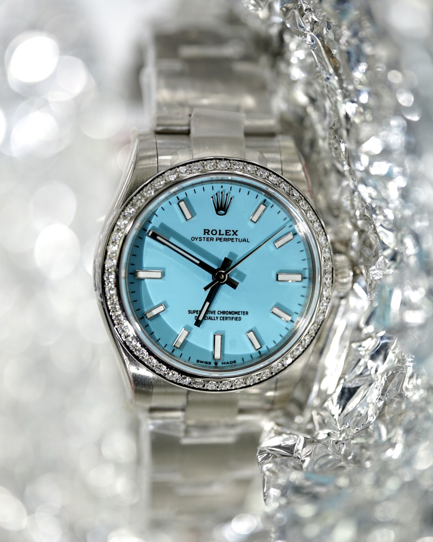Datejust 31mm Mat Xanh