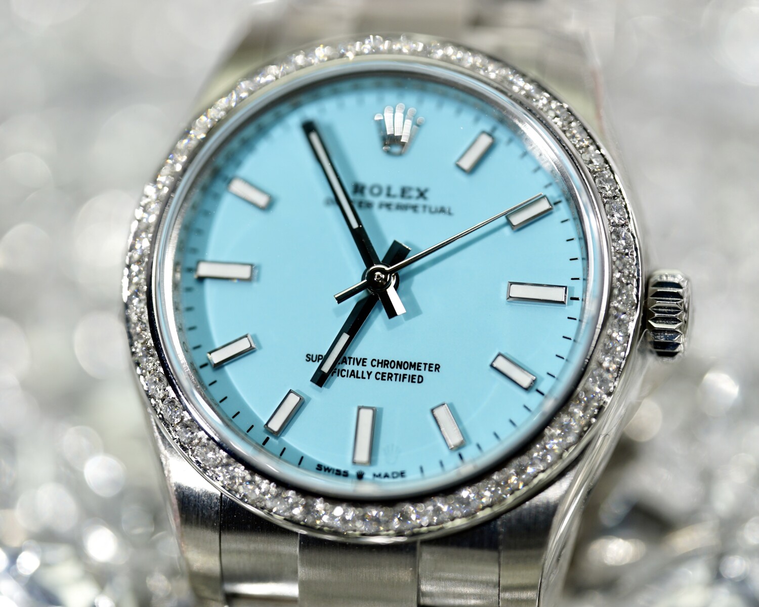 Datejust 31mm Mat Xanh