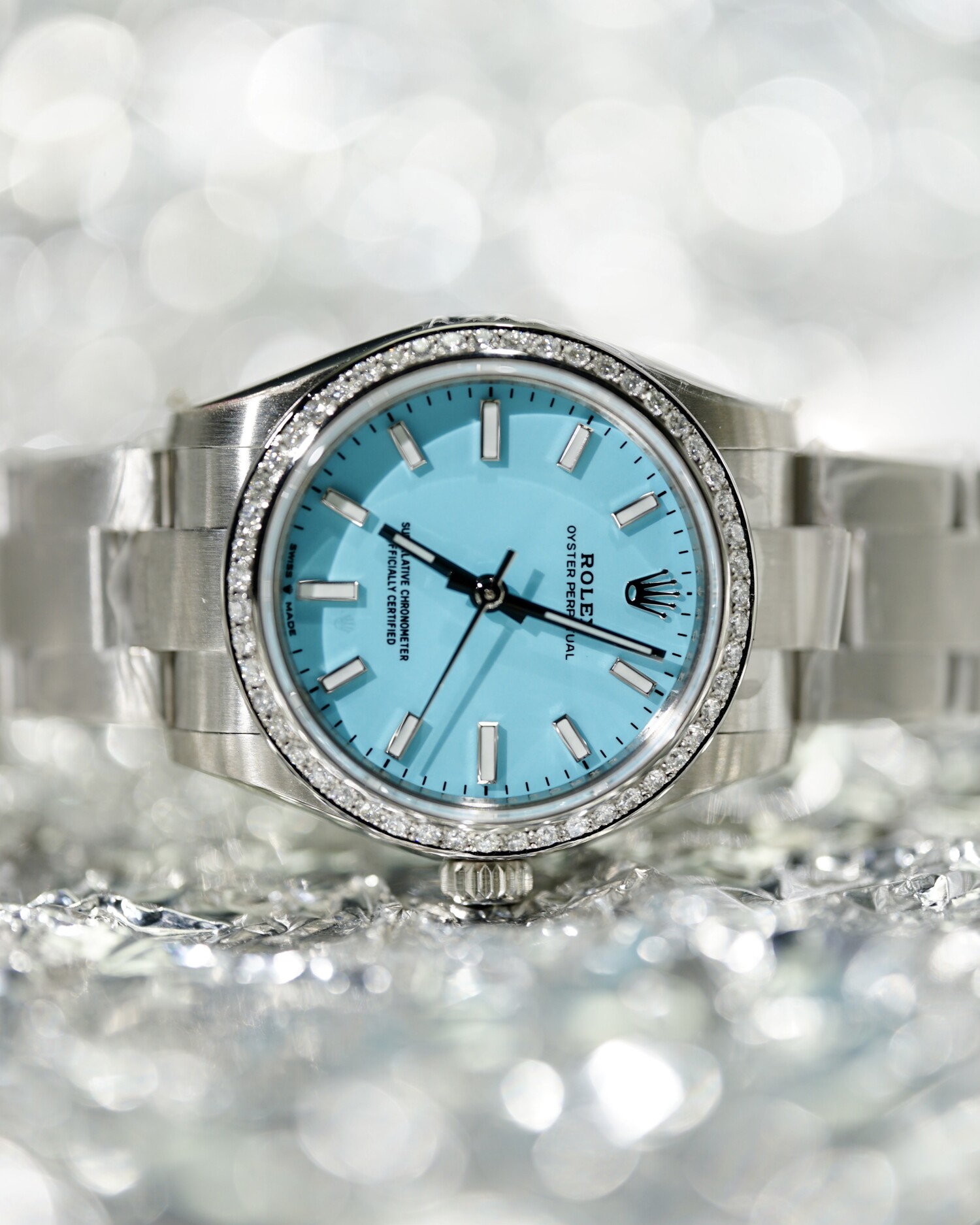 Datejust 31mm Mat Xanh