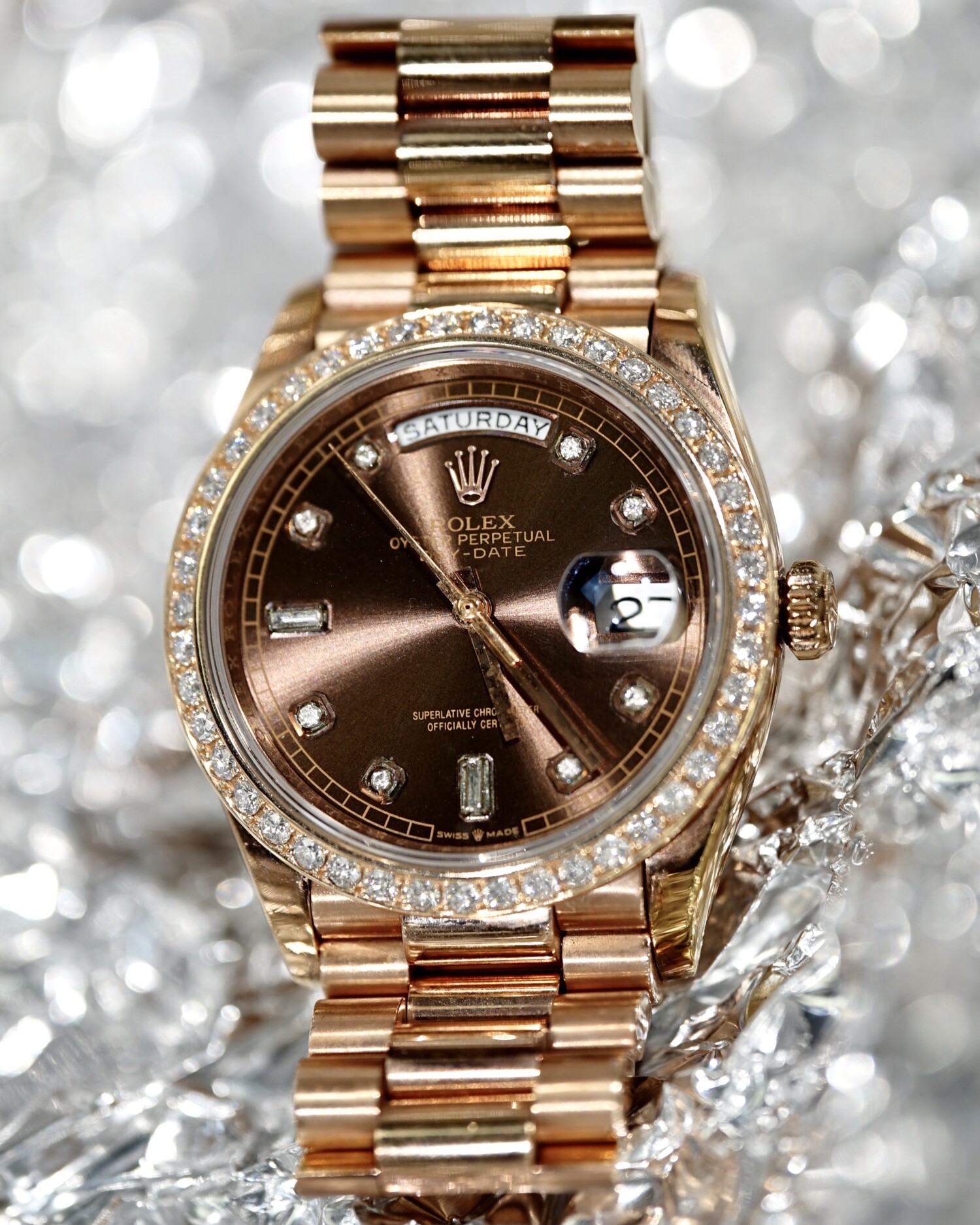 Daydate 36mm Chocolate