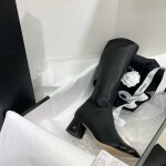 Chanel Woman High Boots Bling On Top Ss2022