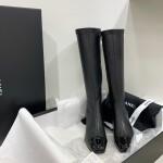 Chanel Woman High Boots Bling On Top Ss2022