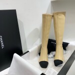 Chanel Woman High Boots Leather Ss2022