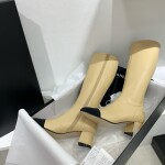 Chanel Woman High Boots Leather Ss2022