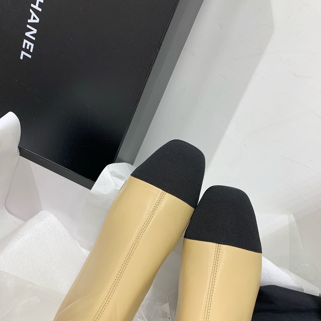 Chanel Woman High Boots Leather Ss2022