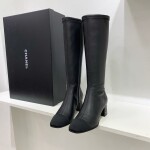 Chanel Woman High Boots Leather Ss2022
