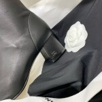 Chanel Woman High Boots Leather Ss2022