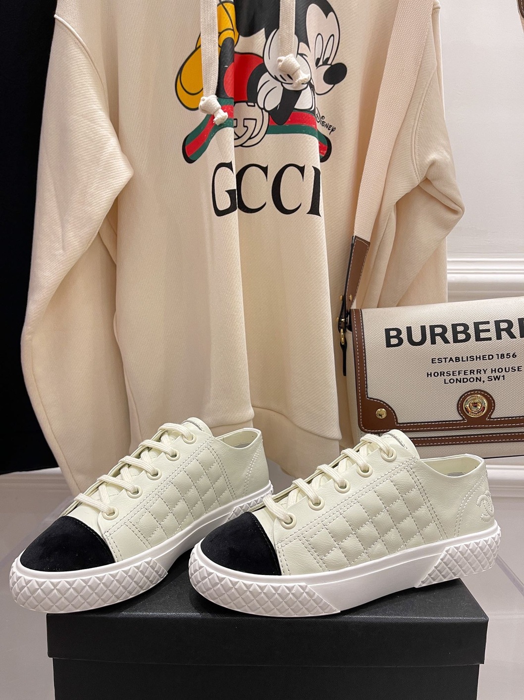 Chanel Woman Sneakers Check Ss2022