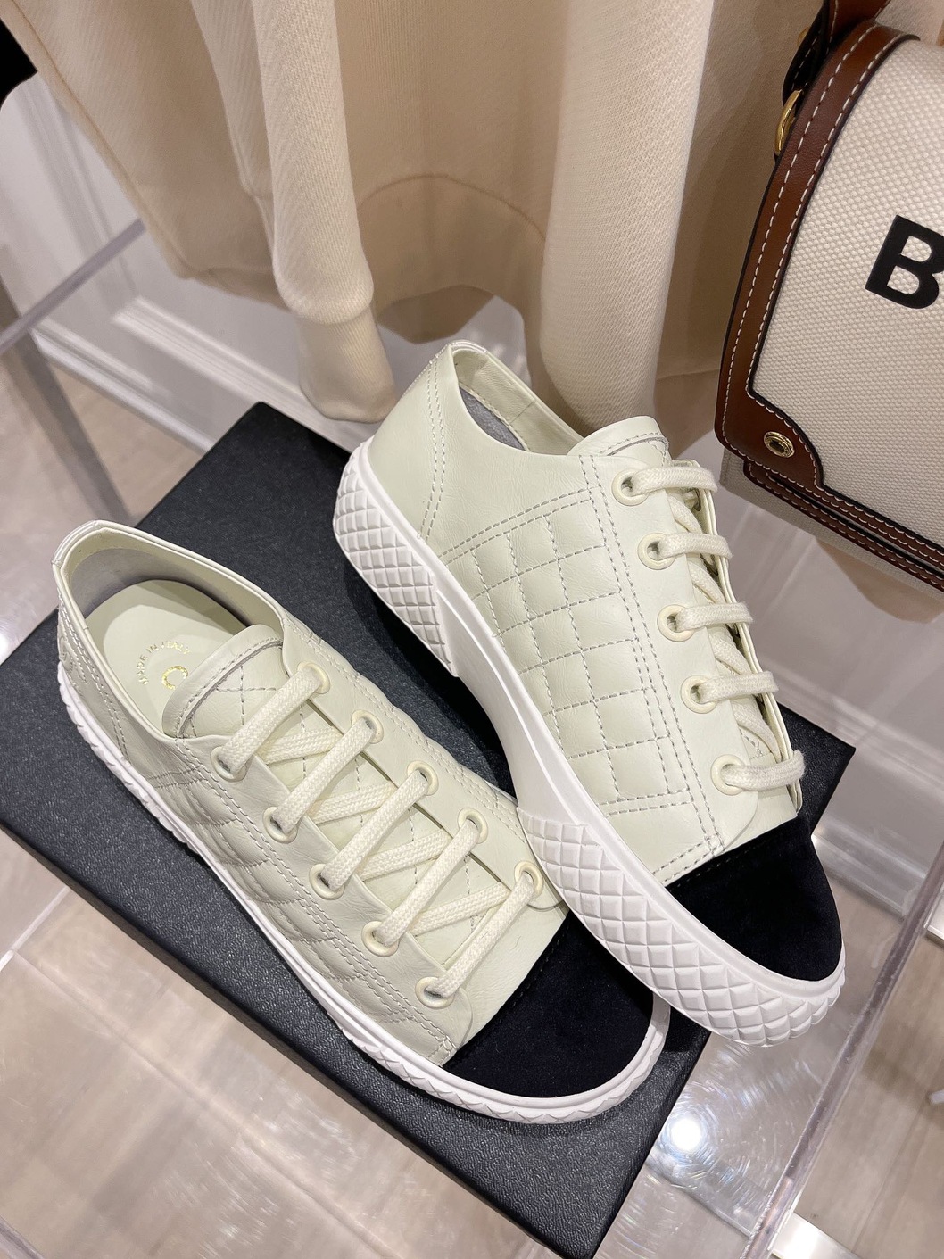 Chanel Woman Sneakers Check Ss2022