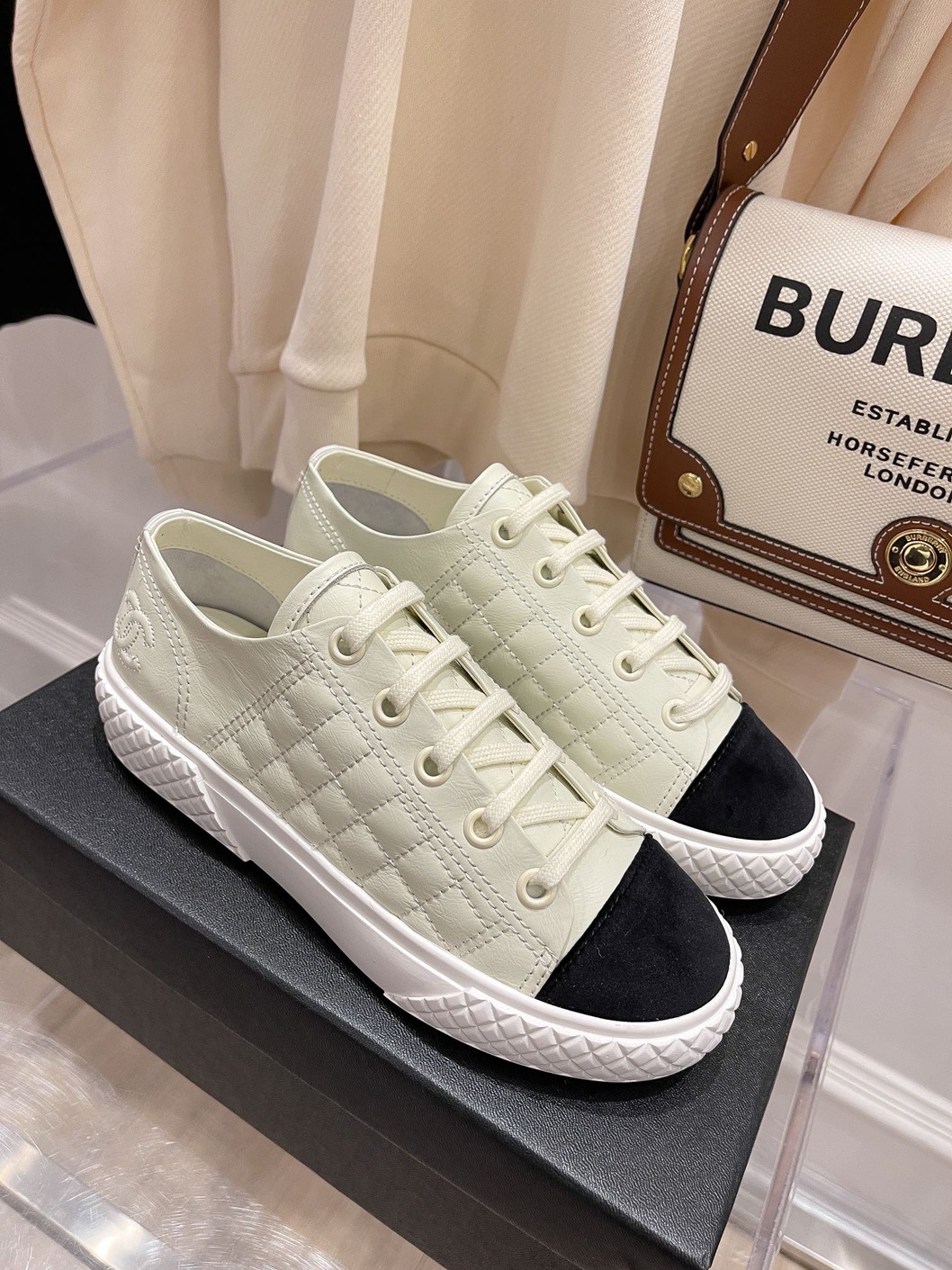 Chanel Woman Sneakers Check Ss2022