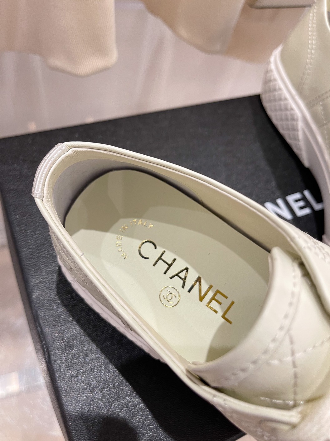 Chanel Woman Sneakers Check Ss2022