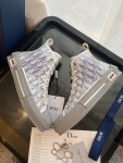 B23 High Top Gray N Blue Oblique