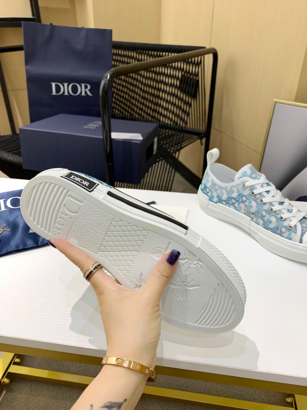 B23 Low Top Zic Blue