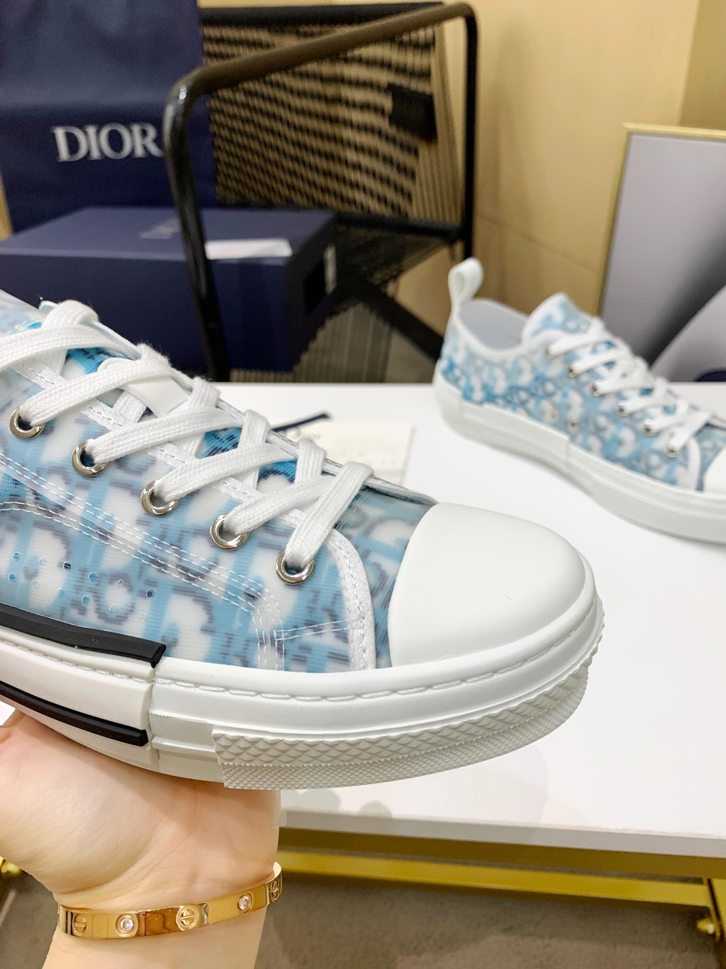 B23 Low Top Zic Blue