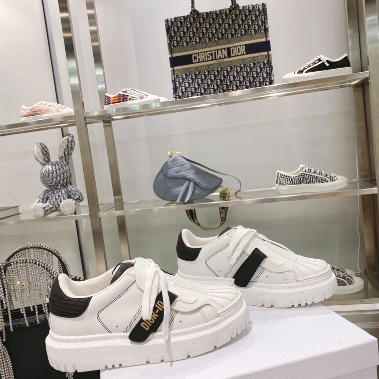 Dior Id Sneakers Black White
