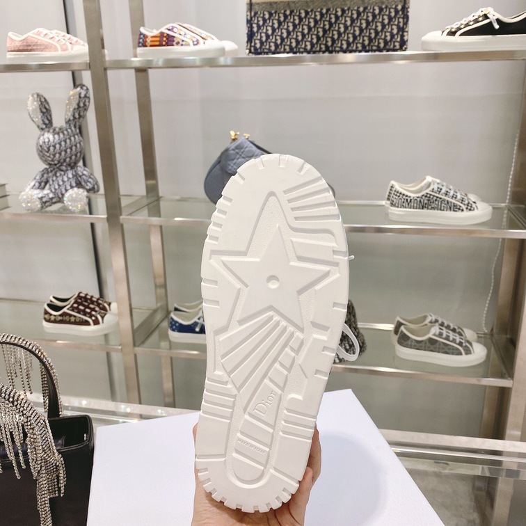 Dior Id Sneakers Black White