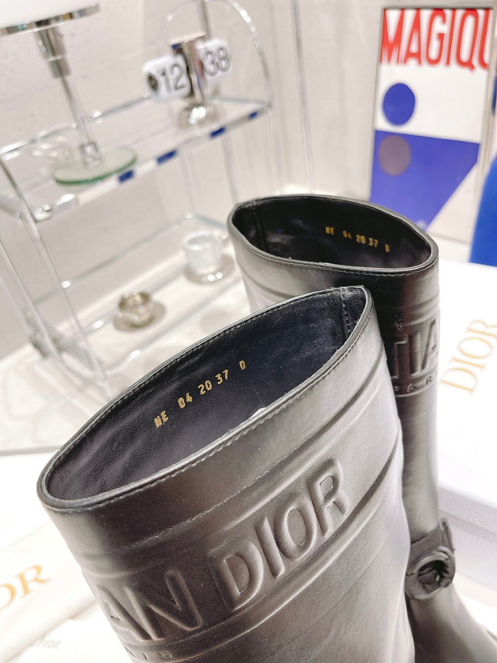 Leathers High Boots Dior Ring Ss2022
