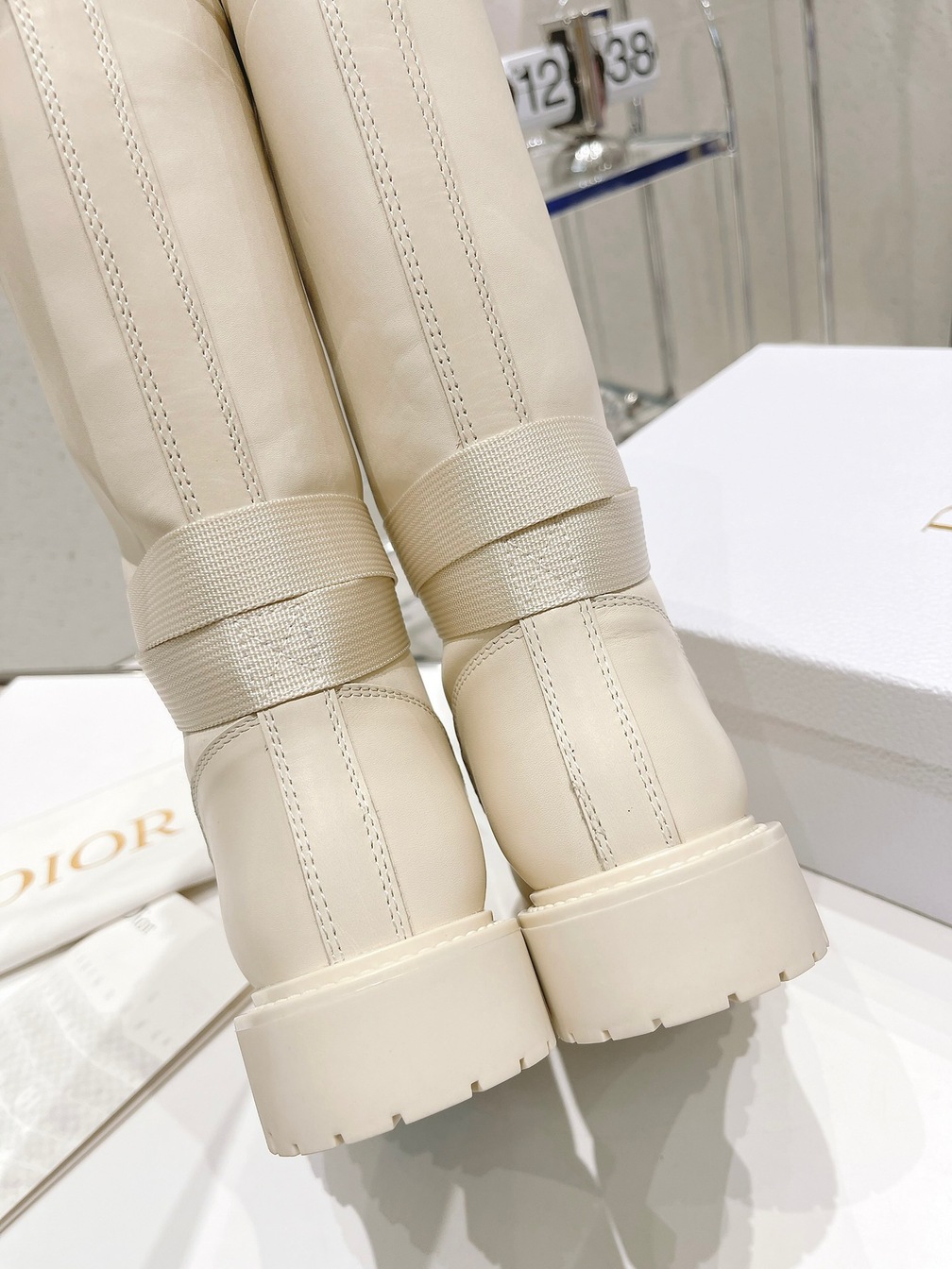Leathers High Boots Dior Ring Ss2022