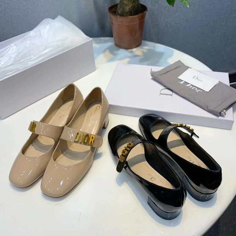 Loafer Skin Leather Dior Ballet