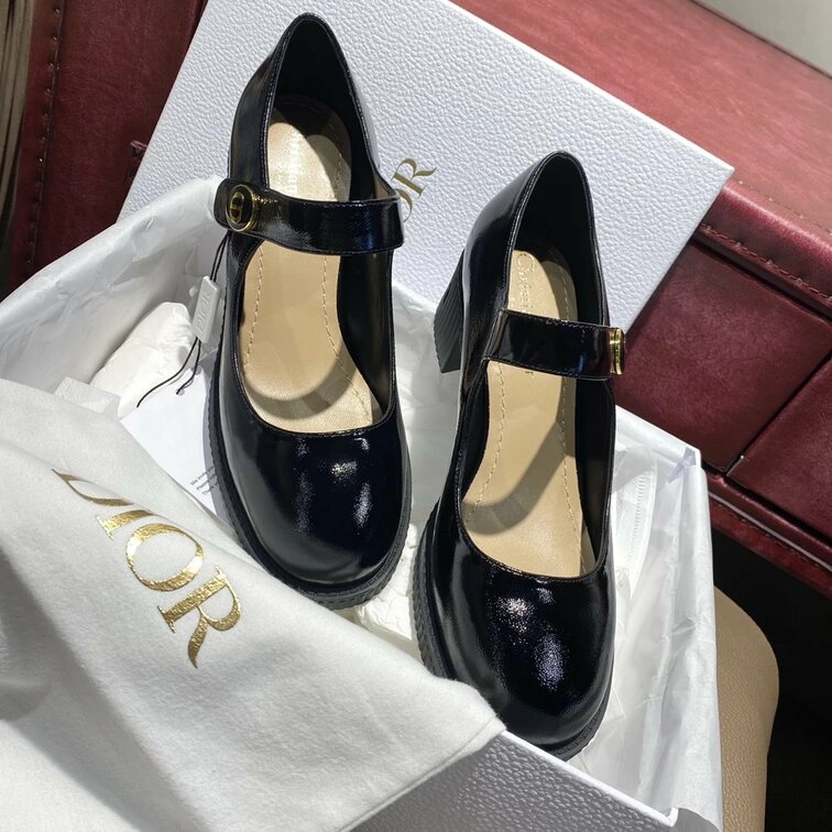Loafer Skin Leather Dior Ballet