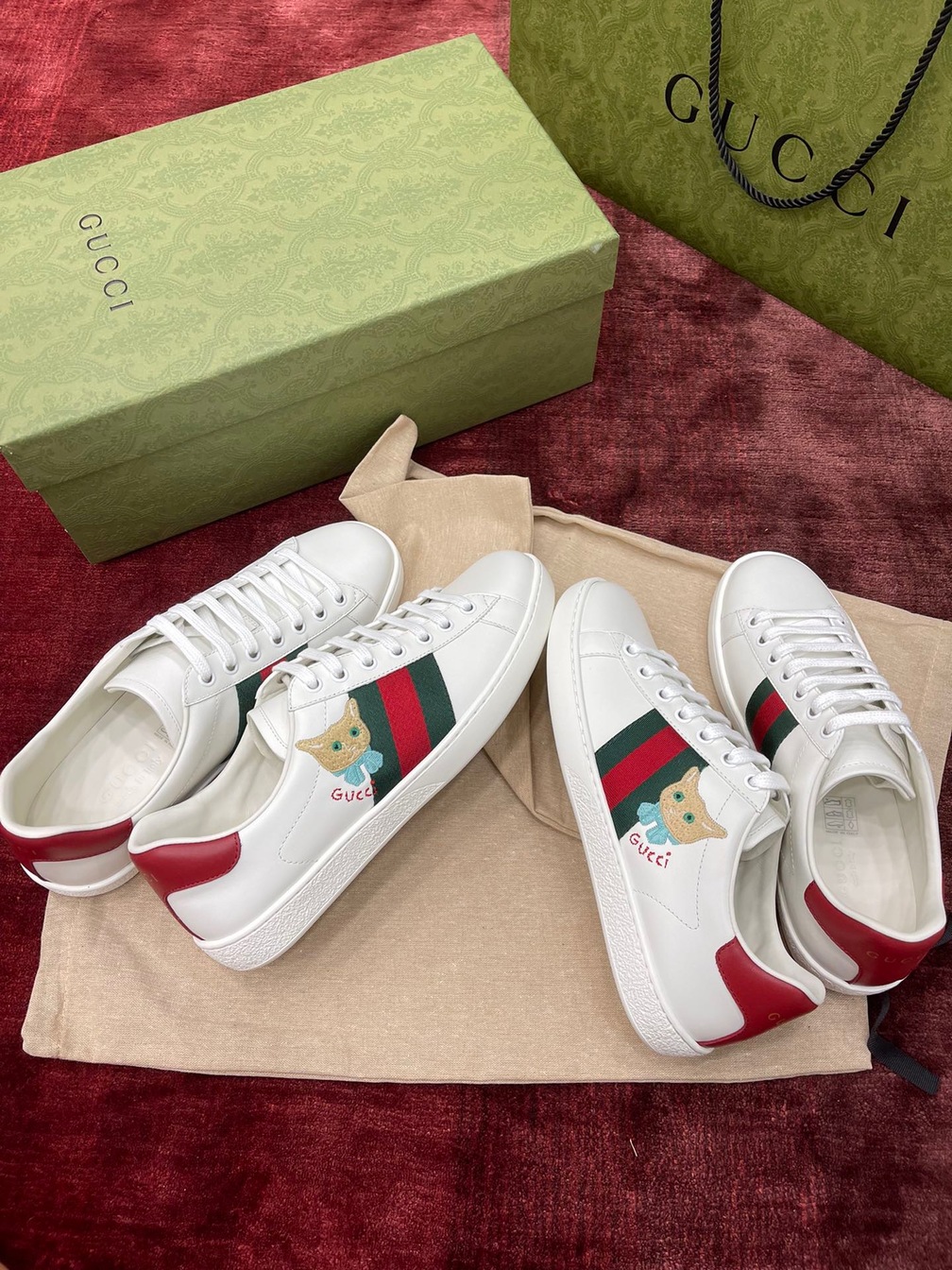 Gucci Ace Cat Ss2022