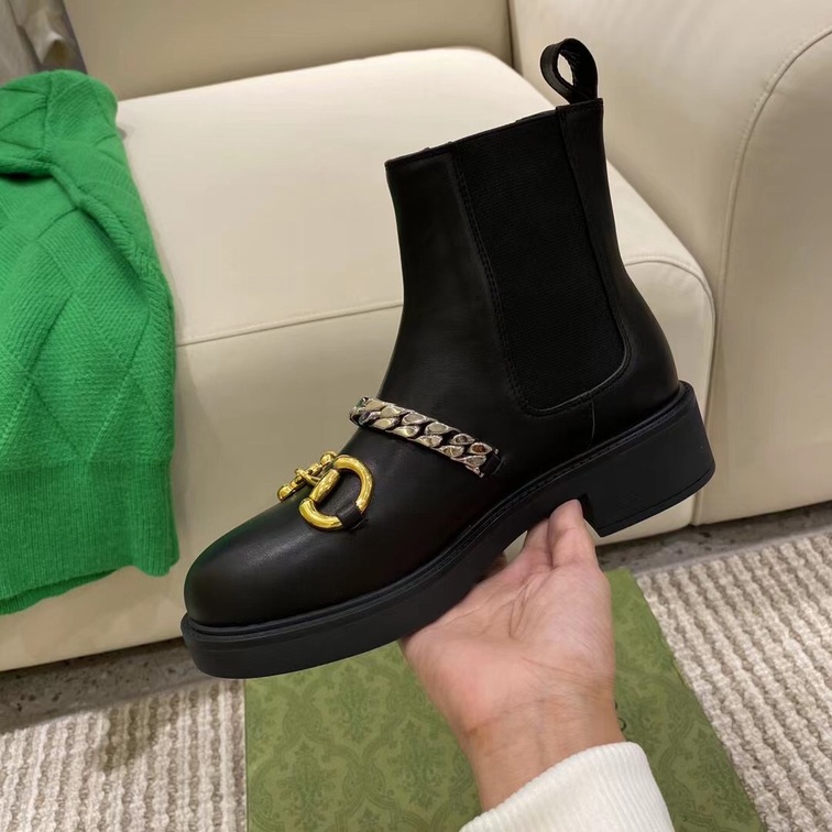 Horsebit With Chain Gucci Boots Ss2022