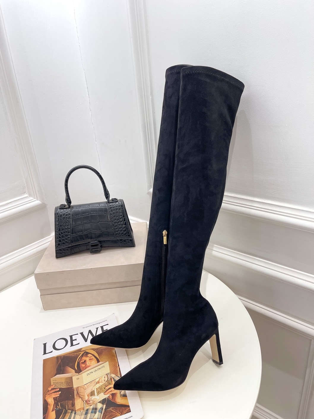 Boots Woman Beige High Ss2022