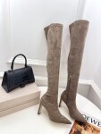 Boots Woman Beige High Ss2022