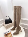 Boots Woman Beige High Ss2022