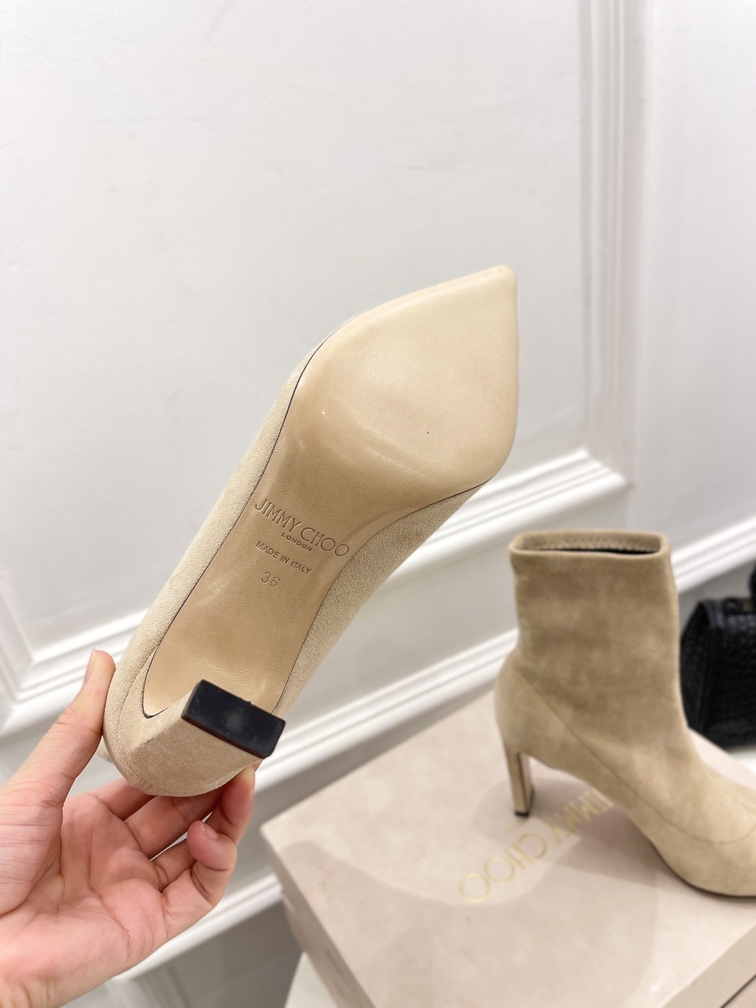 Boots Woman Beige Ss2022