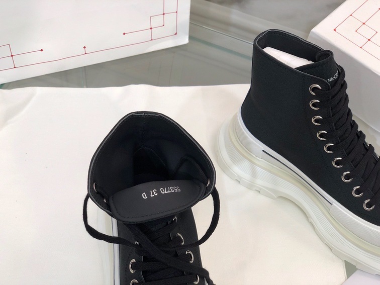 Mc Queen High Top Canvas Black