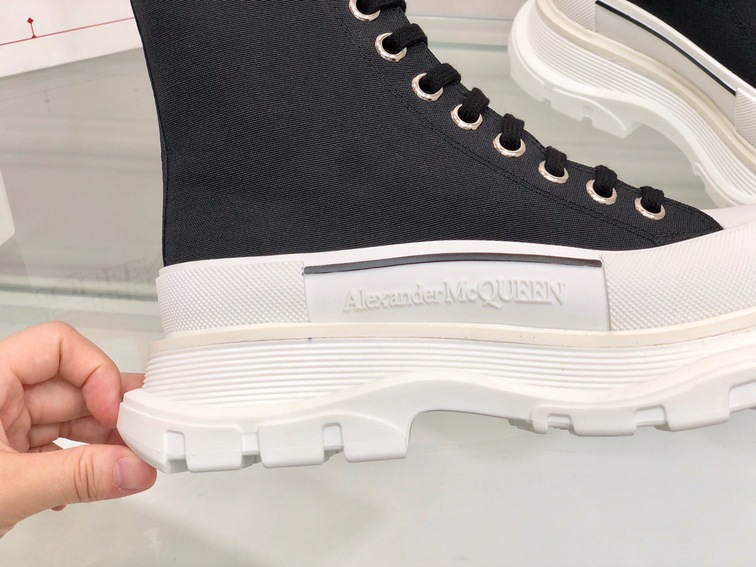 Mc Queen High Top Canvas Black