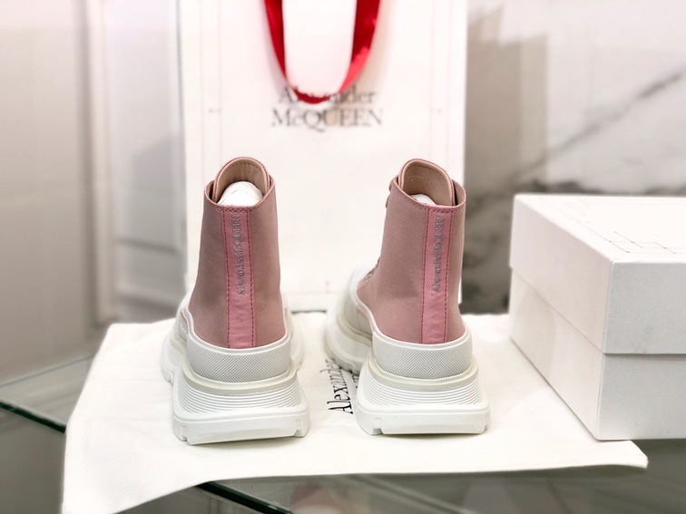 Mc Queen High Top Canvas Pink