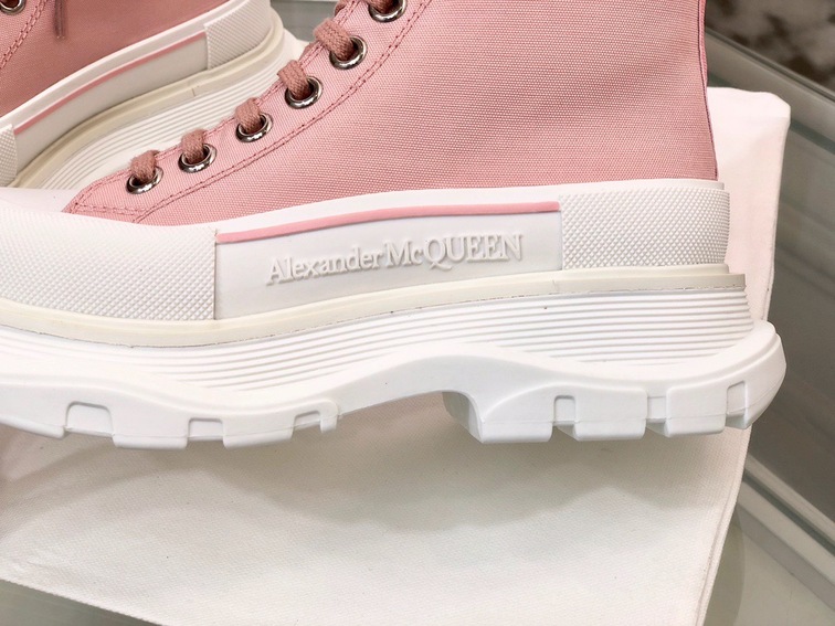 Mc Queen High Top Canvas Pink