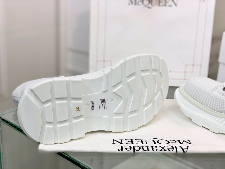 Mc Queen High Top Canvas White