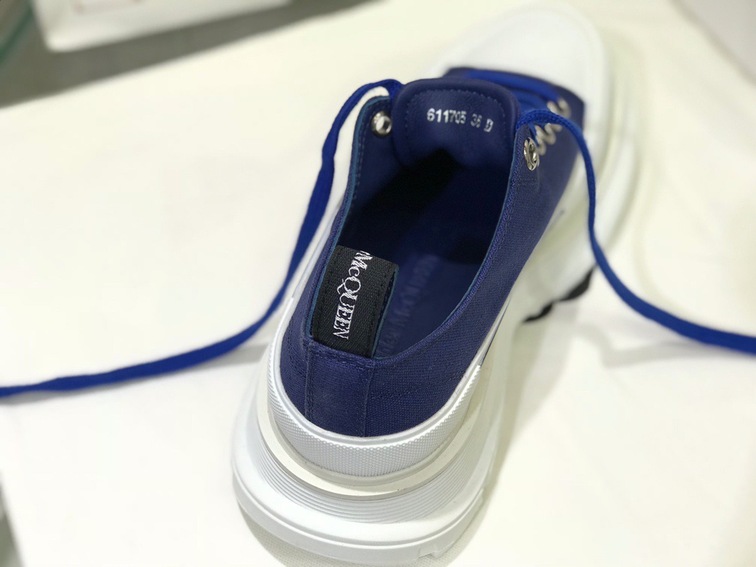 Mc Queen Low Top Canvas Blue