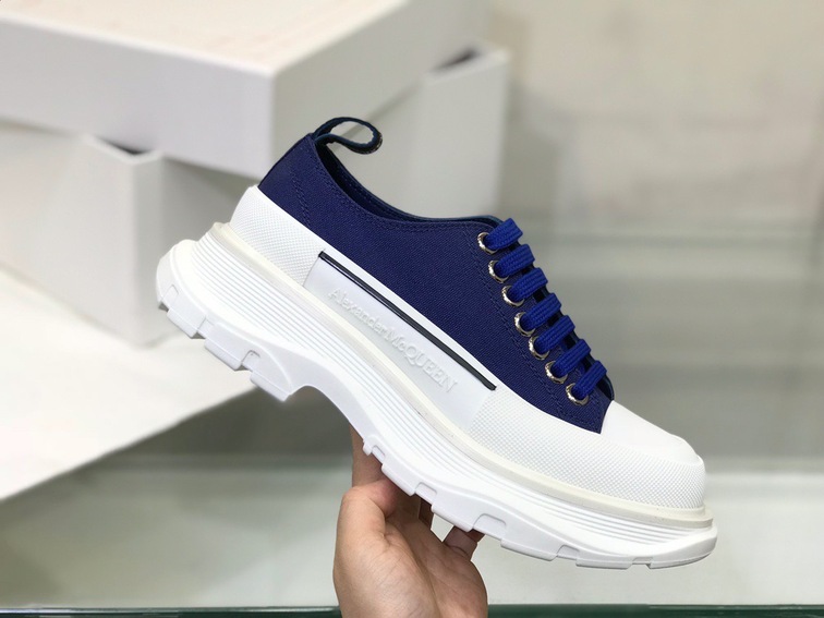 Mc Queen Low Top Canvas Blue